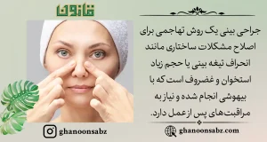 اصلاح ساختار بینی و بهبود تنفس با جراحی قانون | قانون سبز