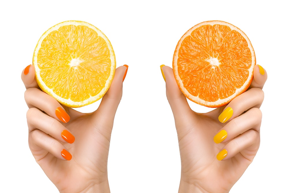 سلامت ناخن با لیمو شیرین و پرتقال