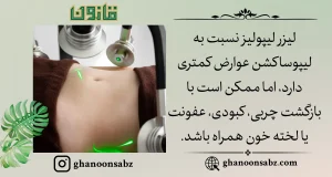 عوارض احتمالی لیزر لیپولیز در صورت عدم رعایت ورزش و تغذیه قانون | قانون سبز