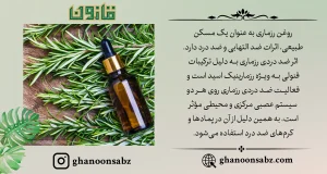 معرفی و خواص روغن رزماری