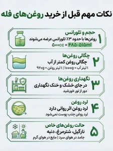نکات خرید عمده روغن گیاهی سایت قانون