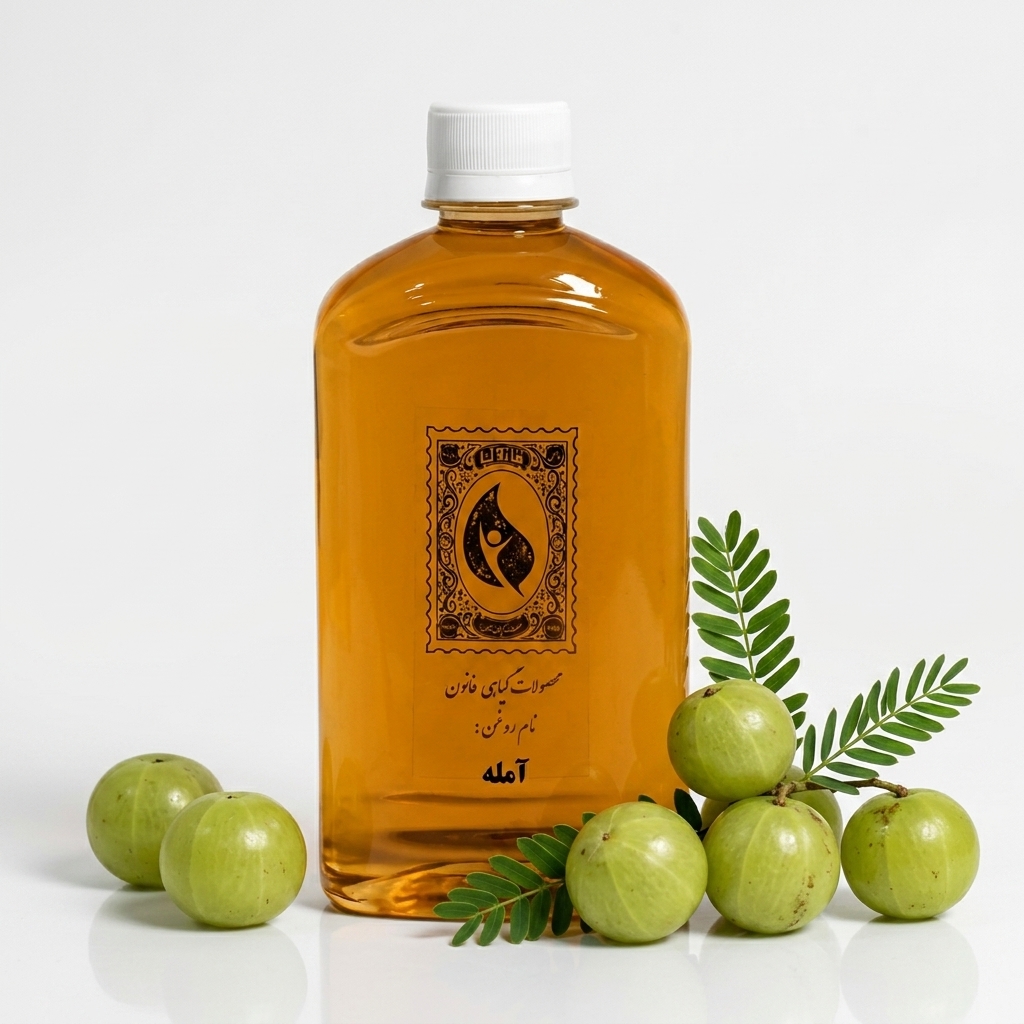 خرید عمده روغن آمله قانون | روغن گیاهی تقویت مو، ریش و ابرو